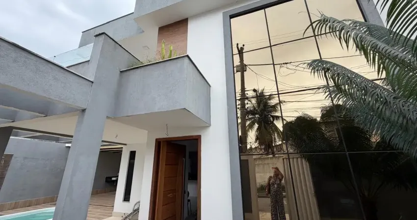 Casa duplex 1ª locação, 4 quartos, 4 banheiros, piscina e área gourmet