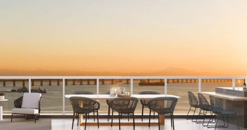 Design contemporâneo, localização privilegiada e vista encantadora.