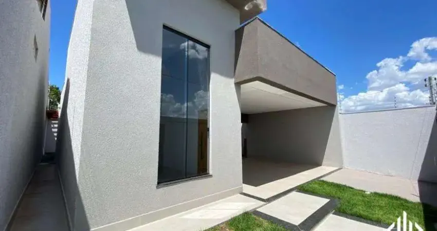 Casa com 3 quartos à venda na Avenida Jornalista Eurípedes Gomides de Melo, 17, Jardim Itália, Anápolis
