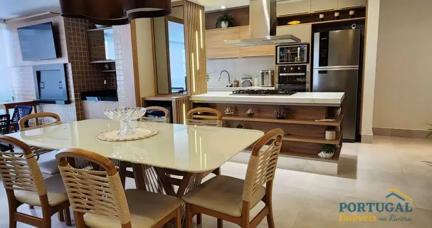 Apartamento com 3 dormitórios à venda, 125 m² por R$ 3.300.000,00 - Riviera Módulo 08 - Bertioga/SP