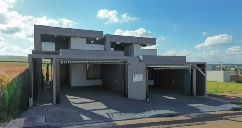 Casa alto padrão 1 suíte e 2 quartos, churrasqueira, bairro viena