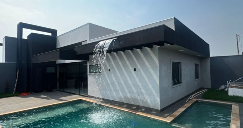 Casa Nova com Piscina e 3 Suítes em Porto Rico – Jardim Reviera