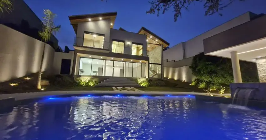 Casa alto padrão para venda em sorocaba, parque reserva fazenda imperial, 5 dormitórios, 5 suítes, 7 banheiros, 6 vagas