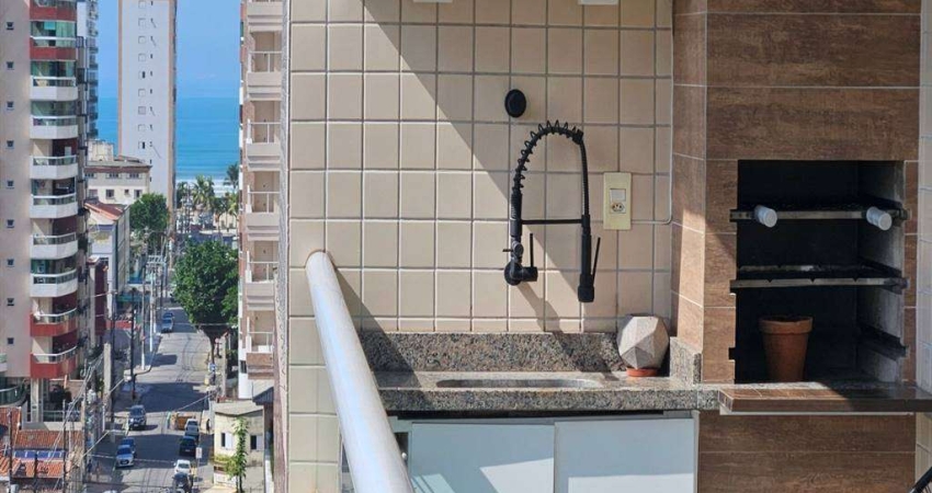 Apartamento na Guilhermina – 3 Dormitórios sendo 1 suíte, 2 Vagas – Praia Grande