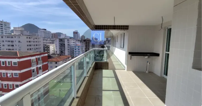 Apto NOVÍSSIMO, 117m² em Praia Grande - Boqueirão - 3 suítes, 2 vagas, Varanda Gourmet, Lazer Completo!