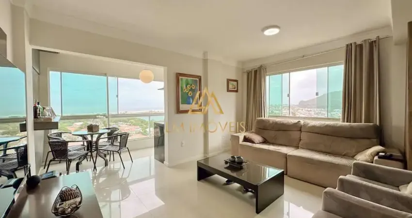 Apartamento de último andar com vista mar permanente.