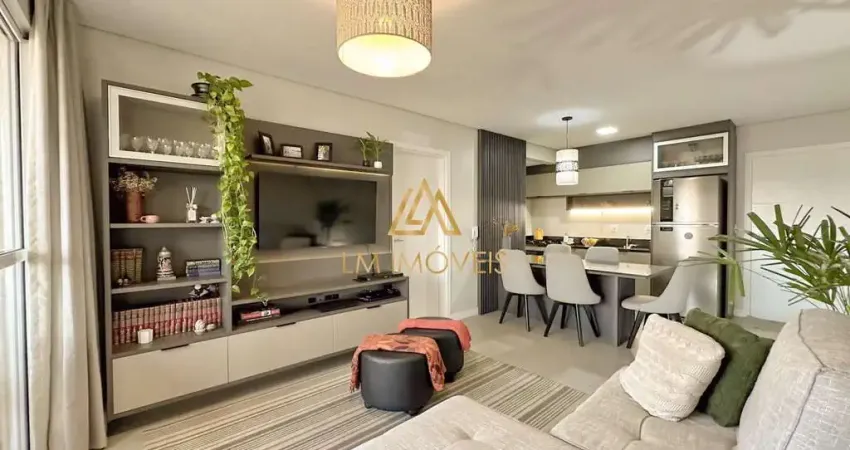 Exclusividade - Apartamento 2 dormitórios sendo 1 suíte, mobiliado, com sacada e