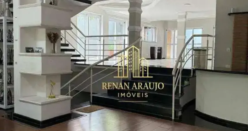 Casa alto padrão à venda no city américa – 4 suítes, piscina, churrasqueira, 8 vagas – 500m² construídos