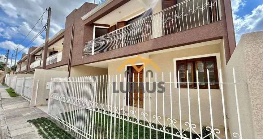 Sobrado com 4 dormitórios à venda, 140 m² por r$ 629.000,00 - boqueirão - curitiba/pr