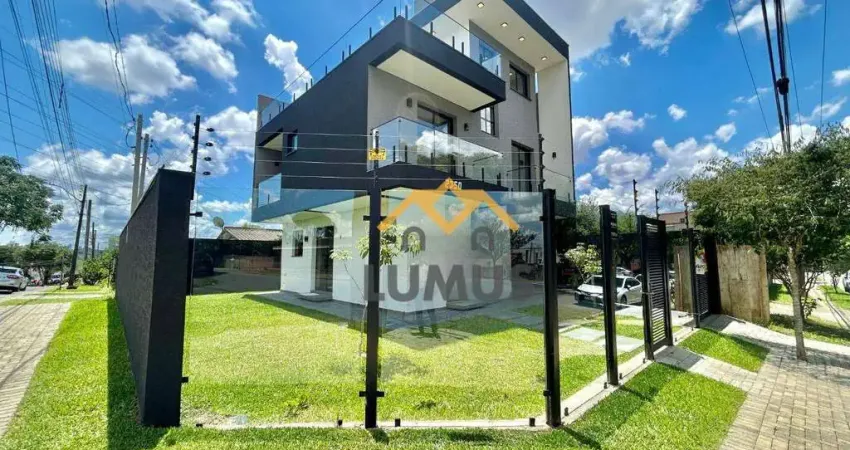 Sobrado com 3 dormitórios à venda, 149 m² por R$ 1.199.000,00 - Santa Quitéria - Curitiba/PR
