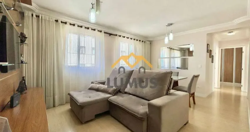 Apartamento com 3 dormitórios à venda, 71 m² por R$ 465.000,00 - Novo Mundo - Curitiba/PR