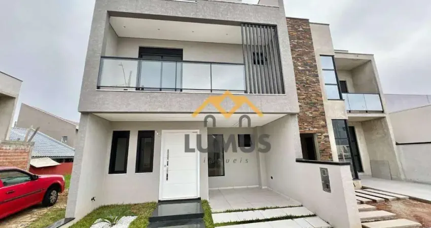 Sobrado com 3 dormitórios à venda, 130 m² por R$ 700.000 - Campo de Santana - Curitiba/PR
