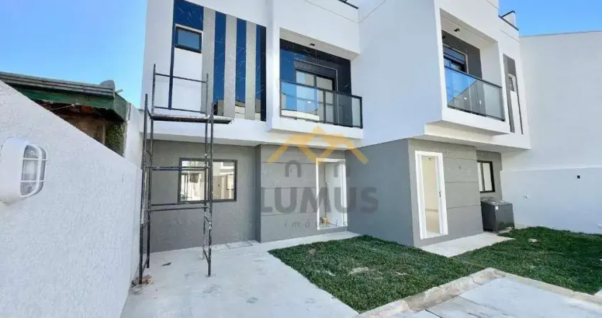 Sobrado com 3 dormitórios à venda, 130 m² por R$ 645.000 - Portão - Curitiba/PR