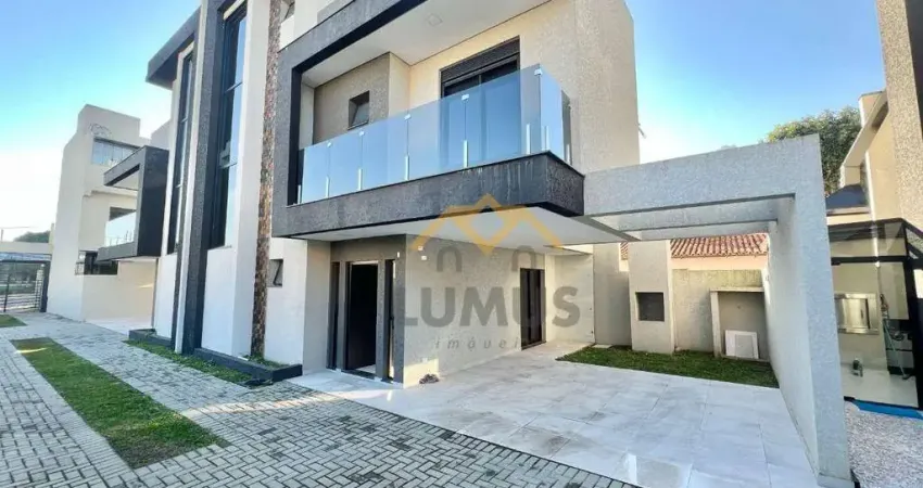 Sobrado com 3 dormitórios à venda, 140 m² por R$ 849.000 - Xaxim - Curitiba/PR