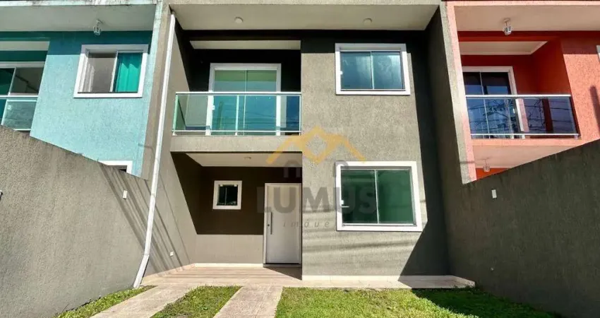Sobrado com 3 dormitórios à venda, 118 m² por R$ 750.000 - Cidade Industrial - Curitiba/PR