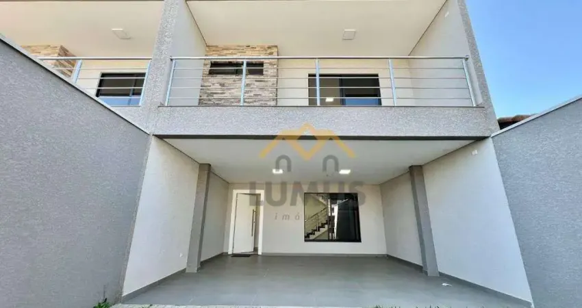 Sobrado com 3 dormitórios à venda, 190 m² por R$ 989.000 - Fazenda Velha - Araucária/PR