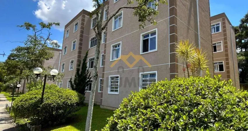 Apartamento com 2 dormitórios à venda, r$ 220.000 - cidade industrial - curitiba/pr