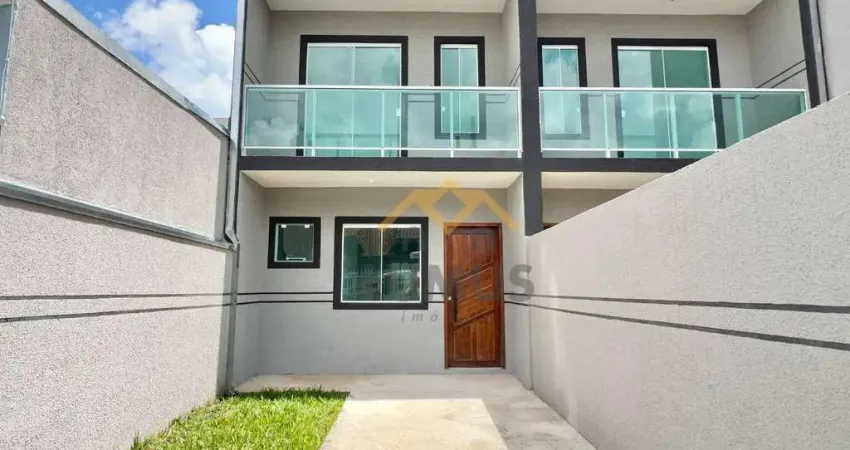 Sobrado com 3 dormitórios à venda, 88 m² por R$ 495.000,00 - Cidade Industrial - Curitiba/PR