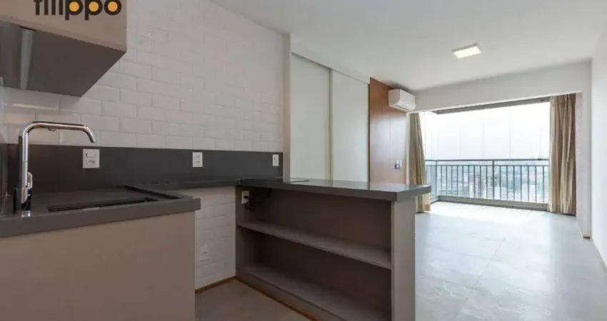 Apartamento com 1 dormitório para alugar, 39 m² por R$ 3.790,00/mês - Cambuci - São Paulo/SP