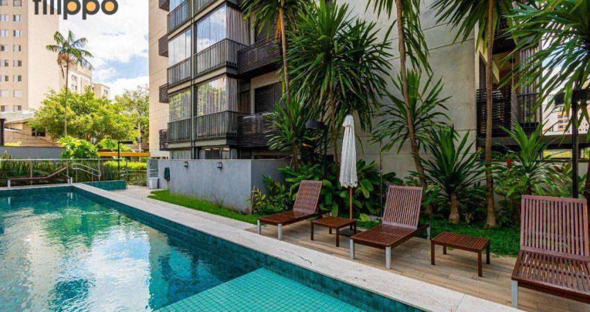 Apartamento com 1 dormitório para alugar, 31 m² por R$ 4.090,00/mês - Chácara Klabin - São Paulo/SP