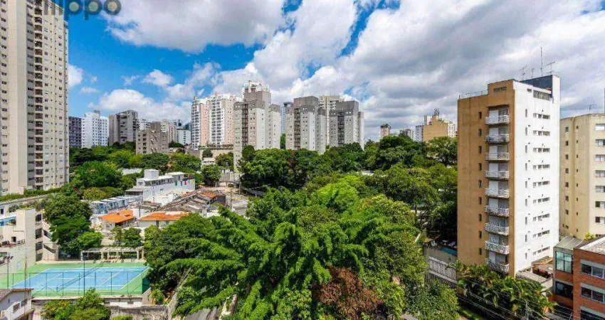 Apartamento com 1 dormitório para alugar, 31 m² por r$ 4.190,00/mês - chácara klabin - são paulo/sp