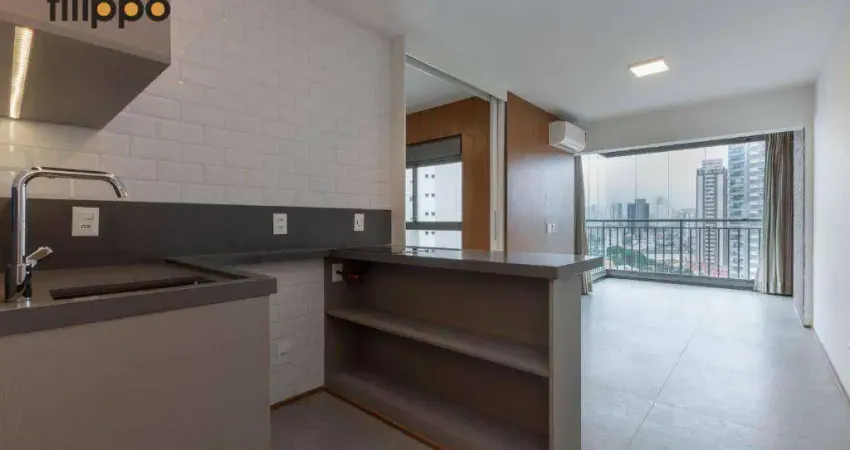 Apartamento com 1 dormitório para alugar, 37 m² por R$ 3.690,00/mês - Aclimação - São Paulo/SP