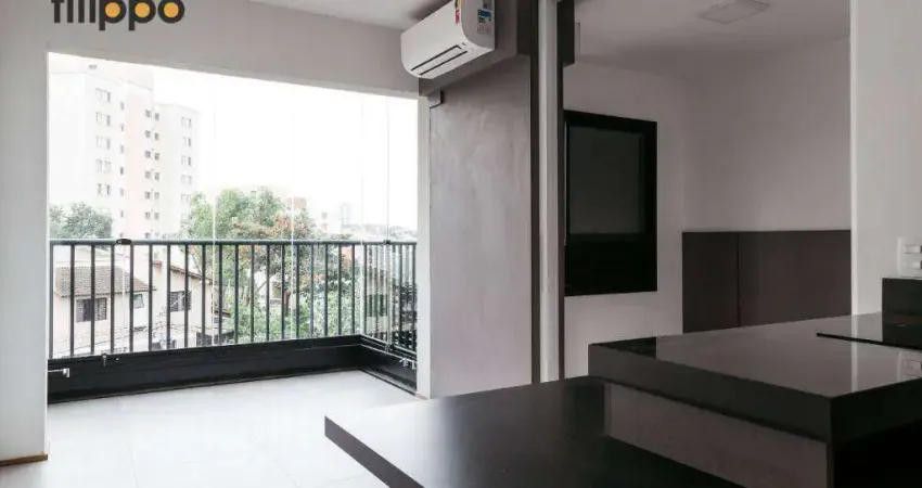 Apartamento com 1 dormitório para alugar, 31 m² por r$ 3.890,00/mês - vila mariana - são paulo/sp