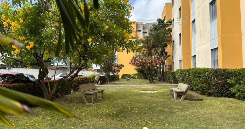 Apartamento 2 quartos, 46m2, primeiro andar , res. germano santos, r$155 mil - maceió - al