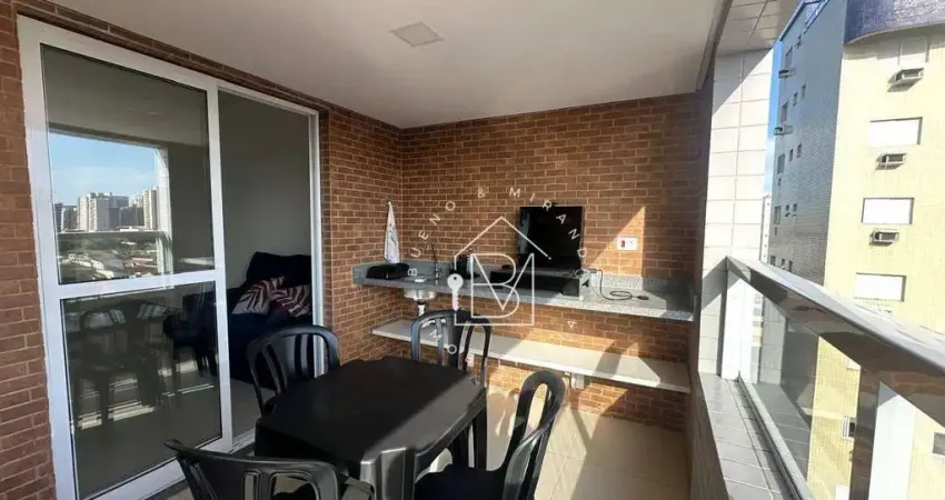 Apartamento com 2 dormitórios à venda, 72 m² por R$ 550.000,00 - Vila Guilhermina - Praia Grande/SP