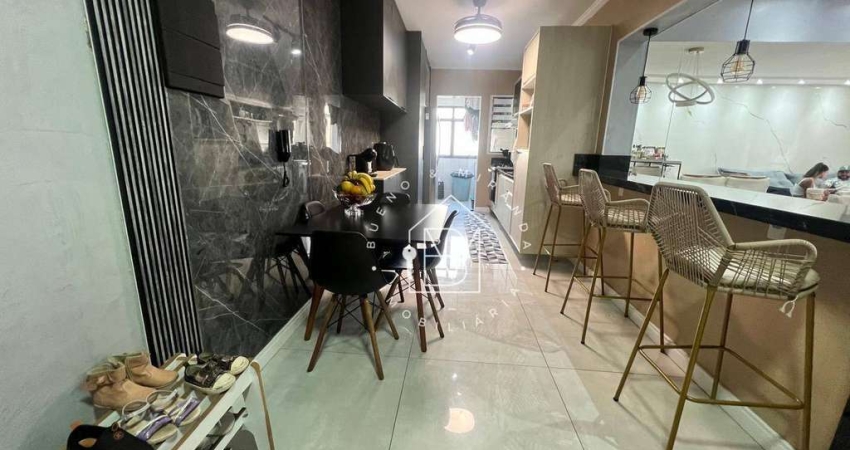 Apartamento com 2 dormitórios à venda, 114 m² por R$ 799.000 - Canto do Forte - Praia Grande/SP
