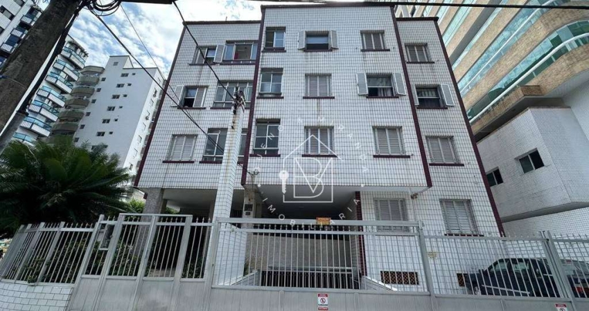 Apartamento com 1 dormitório, 34 m² - venda por R$ 195.000,00 ou aluguel por R$ 2.200,00/mês - Vila Guilhermina - Praia Grande/SP