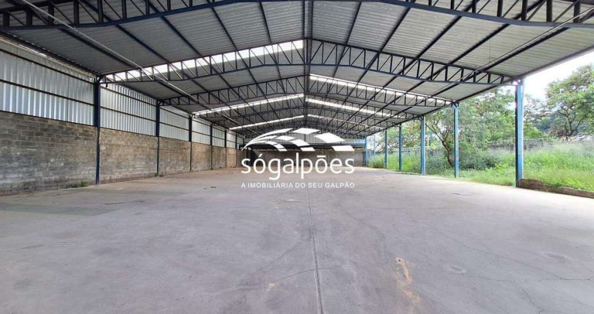 Galpão com 1.200m² - Pátio anexo com 1.000m² - Acesso à carretas