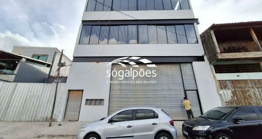 Galpão 1º locação - 3 Níveis - Próximo da Av. Saramenha