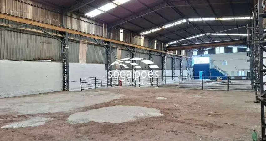 Galpão industrial para locação com ponte rolante de 5 toneladas próximo à br 040 - bh/mg