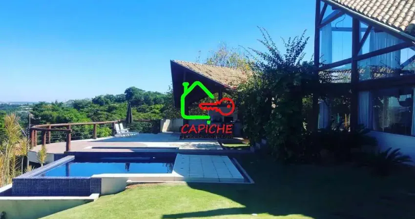 Casa de luxo em condomínio à venda ou locação em Louveira-SP, Residencial Jardim Primavera: 5 quartos, 5 suítes, 3 salas, 8 banheiros, 12 vagas de garagem, 600m².