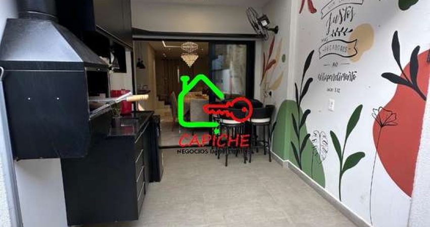 Casa em villaggio à venda em Vinhedo-SP, 3 quartos, 3 suítes, 2 salas, 3 vagas - Bairro Pinheirinho - 112m².