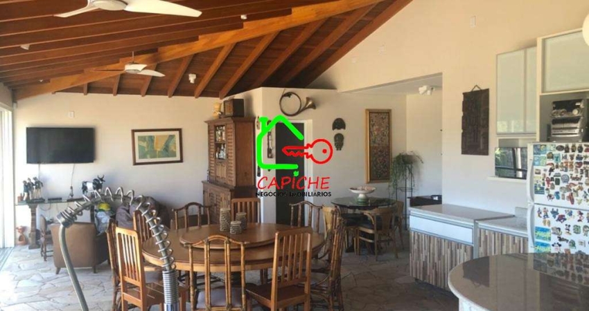 Casa de alto padrão no Condomínio Rainha em Louveira-SP: 3 quartos, 3 suítes, 2 salas, 6 banheiros, 7 vagas de garagem, 496m².