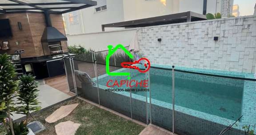 Condomínio com lazer de Resort em Vinhedo-SP: Casa com 3 suítes, 3 salas e 172m² no bairro Observatório
