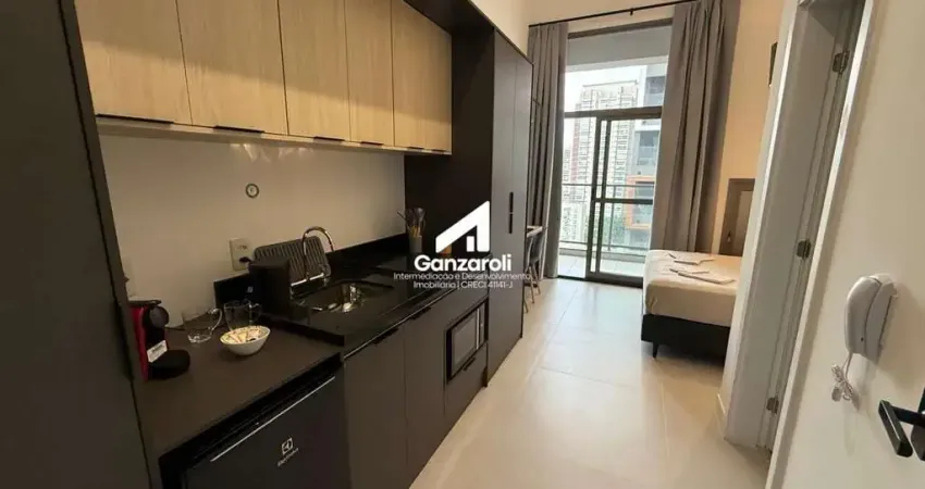 Haus mitre brooklin 2 - studio moderno, porteira fechada, 25m² a venda no brooklin