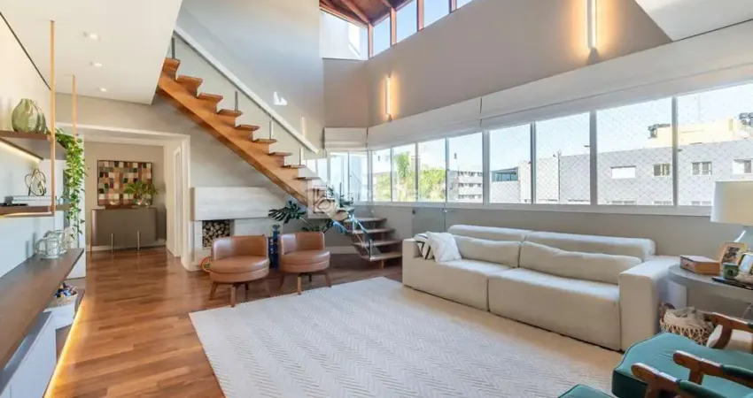 Cobertura Duplex à venda no Batel: 4 quartos, 3 vagas, 346m²