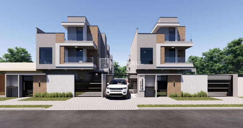 Sobrado à venda no Boqueirão, Curitiba: 122m², 3 suítes, 2 vagas de garagem. Oportunidade por R$849.000!