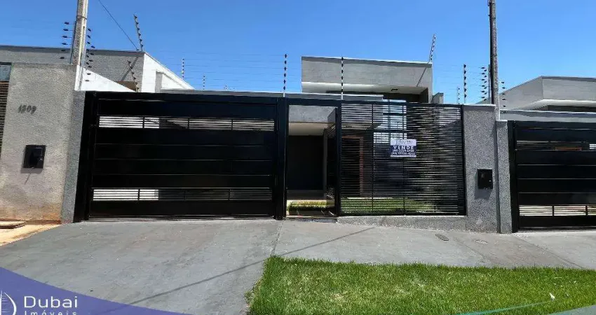 Casa à venda em Maringá, Jardim São Clemente, com 3 quartos, com 129.55 m