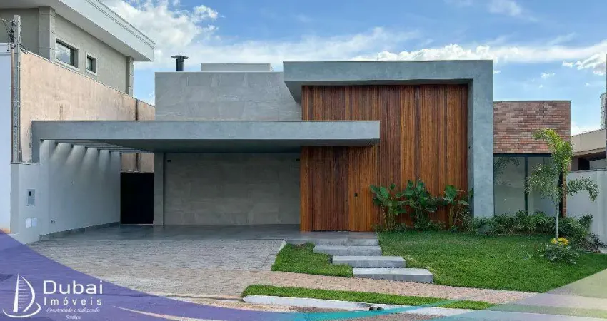 Casa à venda em maringá, chácaras aeroporto, com 3 suítes, com 271 m , ecogarden residence - cond.