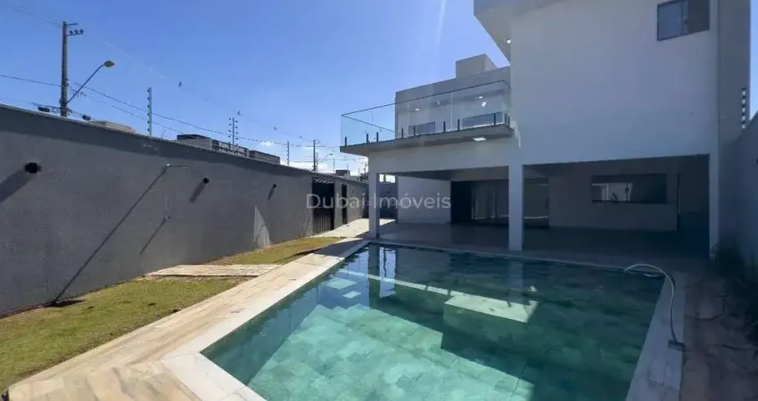 Sobrado novo a venda - 3 suítes, piscina, gramado e amplo espaço gourmet I Jardim Espanha