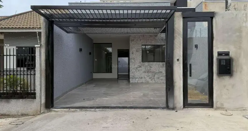 Casa à venda, Jardim Brasil, MARINGA - PR Casa novinha, com área gourmet e um projeto super funciona