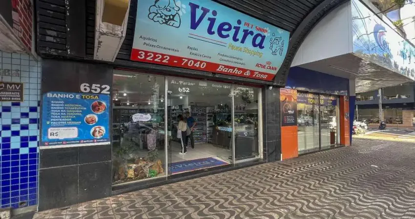 Petshop à Venda na Zona 07 em Maringá  Ponto Comercial Completo na Av. Paraná