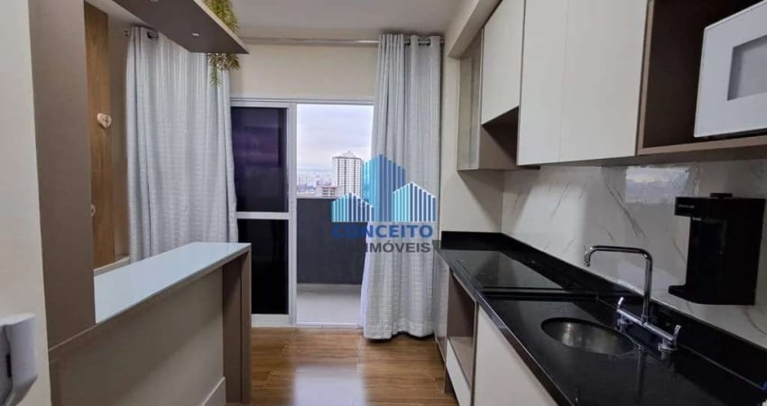 Apartamento (Studio) para Locação, mobiliado, com 1 dormitorio, 35 m², localizado proximo a estação do Metrô Belém, Centro, Comércio, Escola, Faculdade/Universidade, Parque, vias de acesso.