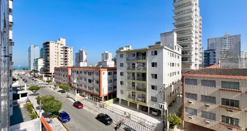 Apartamento 2 dormitórios no Canto do Forte, em Praia Grande-SP