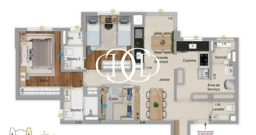 Apartamento com 2 quartos à venda no Santa Paula, São Caetano do Sul