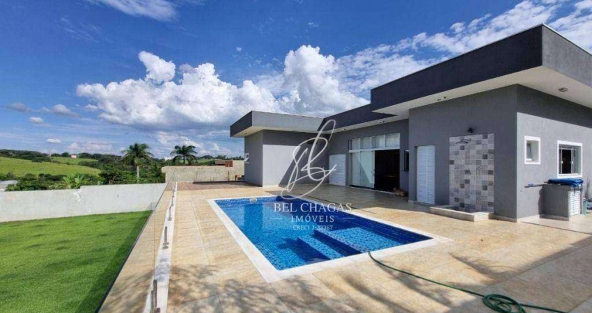 Casa térrea com 3 quartos no  Condomínio Saint Charbel - Araçoiaba da Serra/SP
